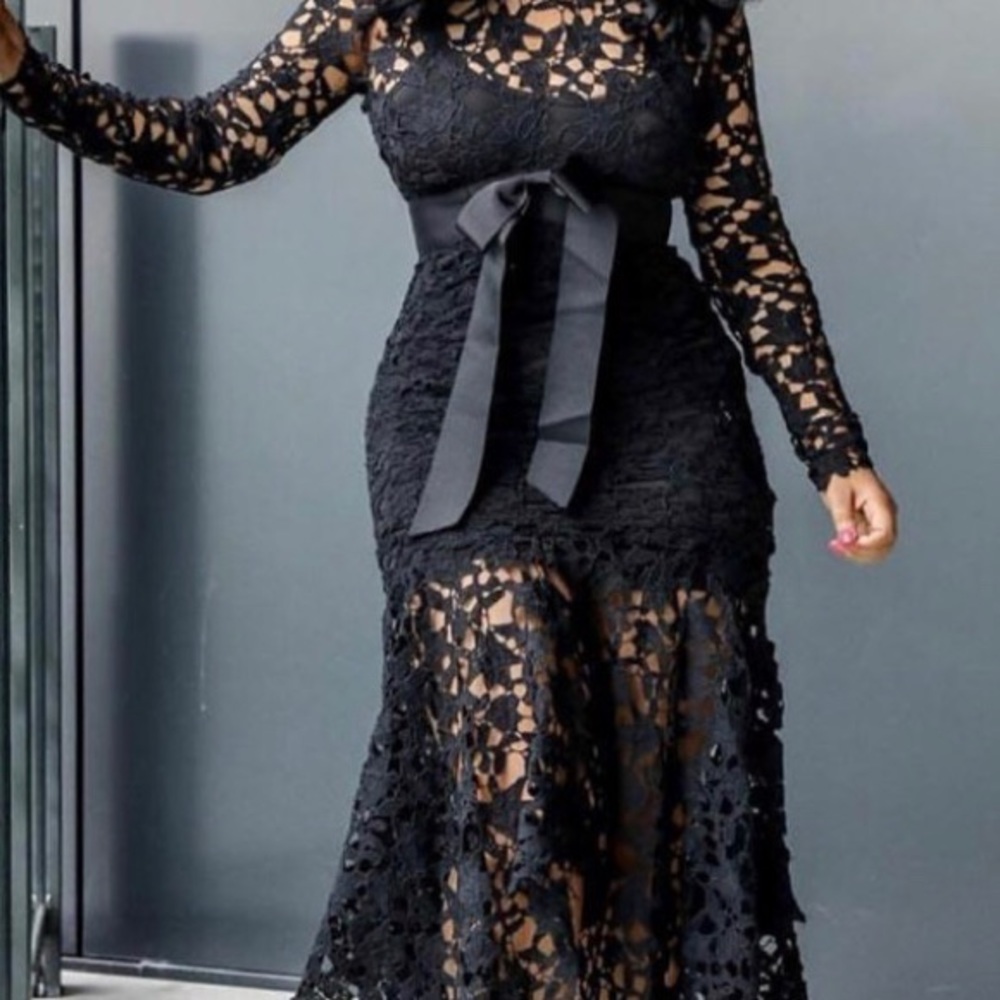 Black Lace Dress